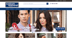 Desktop Screenshot of customapparelnola.com